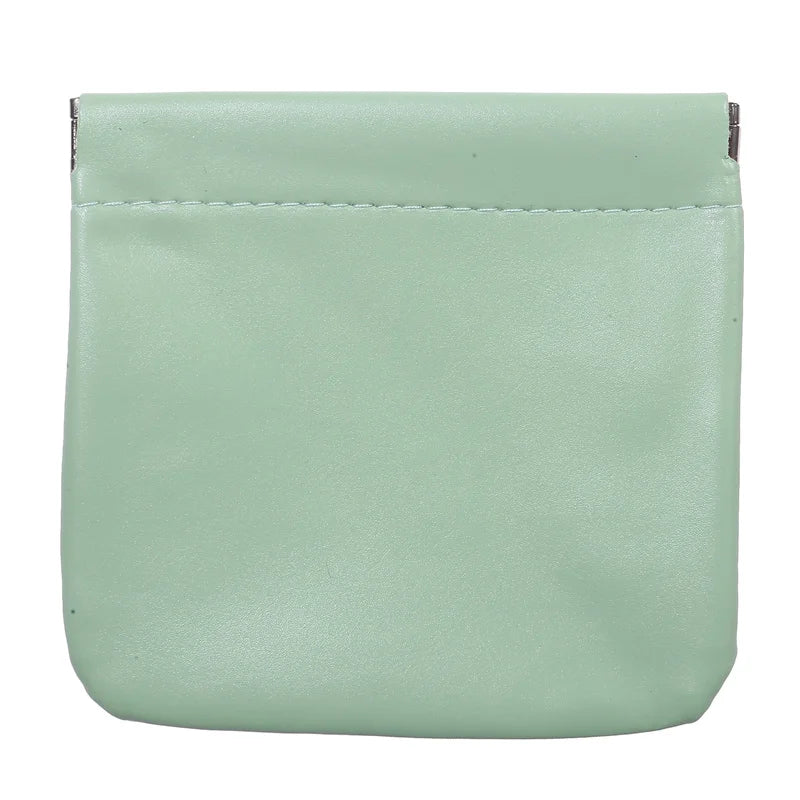 Sage | Waterproof Lambskin Pocket Makeup Cosmetic Bag