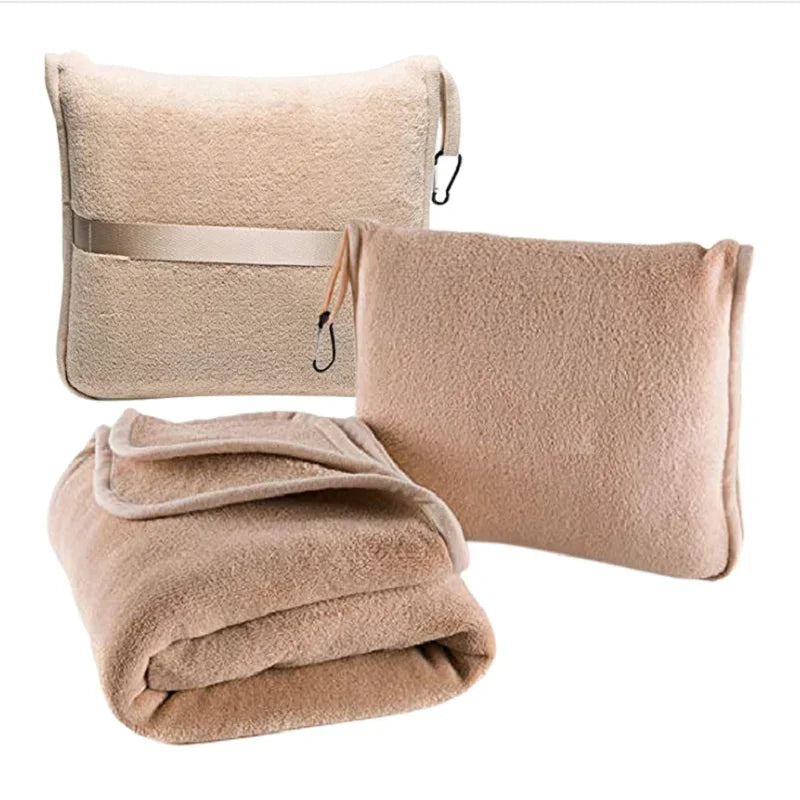 Emily | Compact Plush Multi-Use Travel Blanket