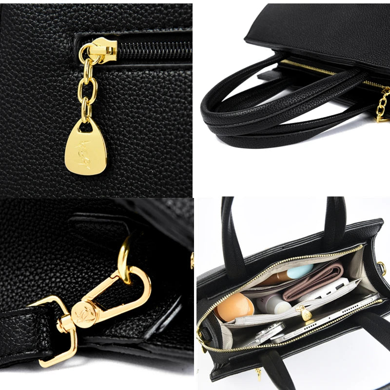 Eliza | Faux Leather Crossbody Sling Handbag