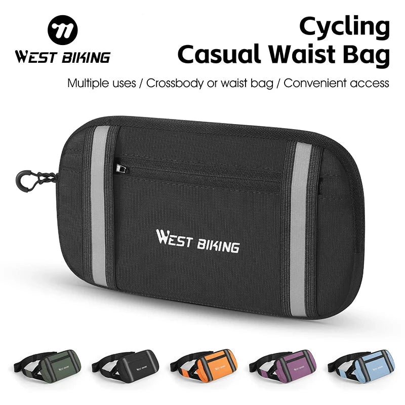 Jay | Reflective Water-Resistant Cycling Crossbody Waist Bum Bag