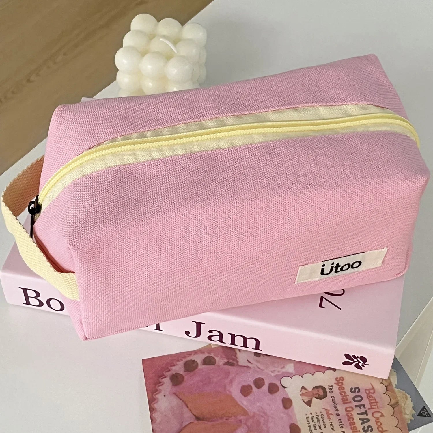 Liliana | Canvas Cosmetic Makeup Bag