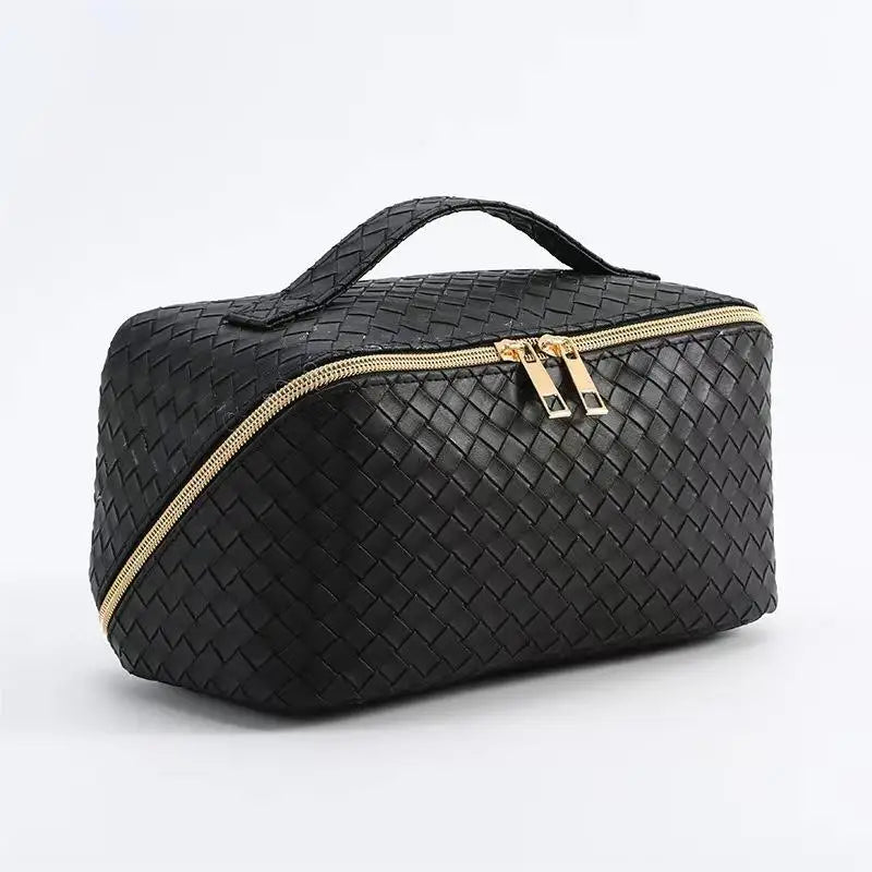 Sophie | Women's Waterproof PU Leather Travel Cosmetic Makeup Toiletry Bag