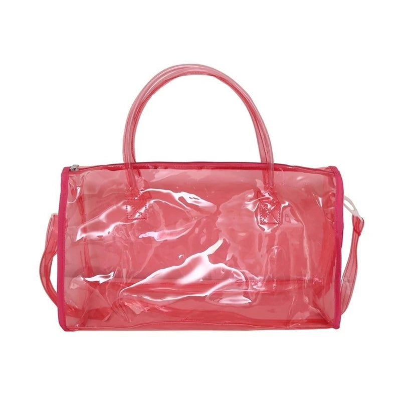 Sienna | Transparent PVC Sports Travel Duffle Bag