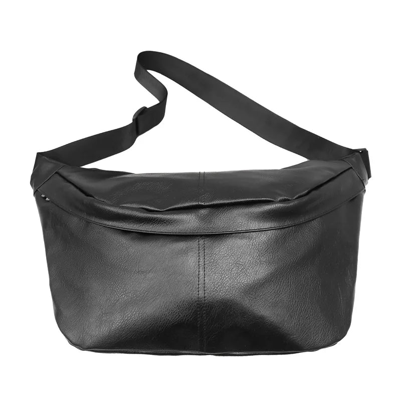 Mason | Retro Leather Large Crossbody Chest Travel Bag