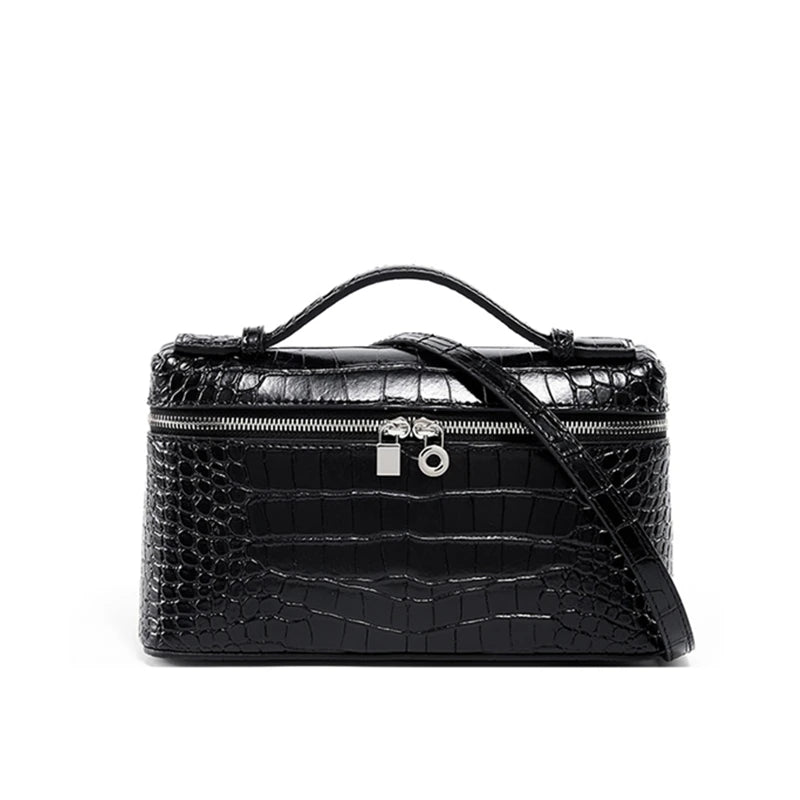 Elle | Women's Leather Top-Handle Crossbody Sling Handbag