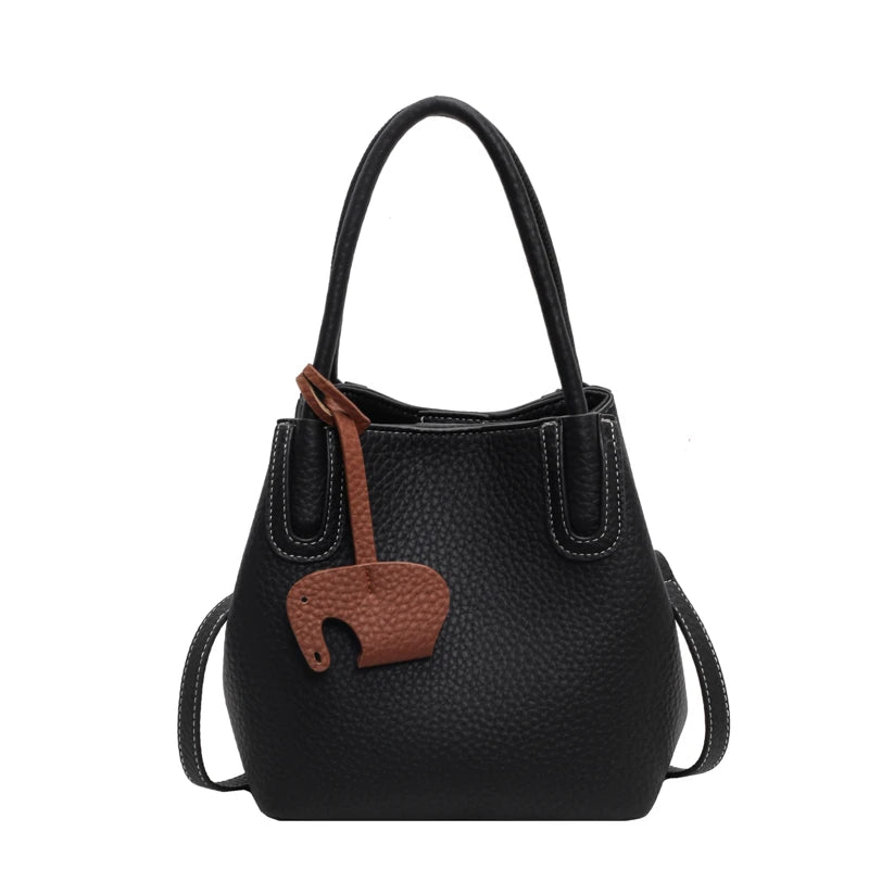 Sophia | Women's Solid Color PU Leather Crossbody Handbag