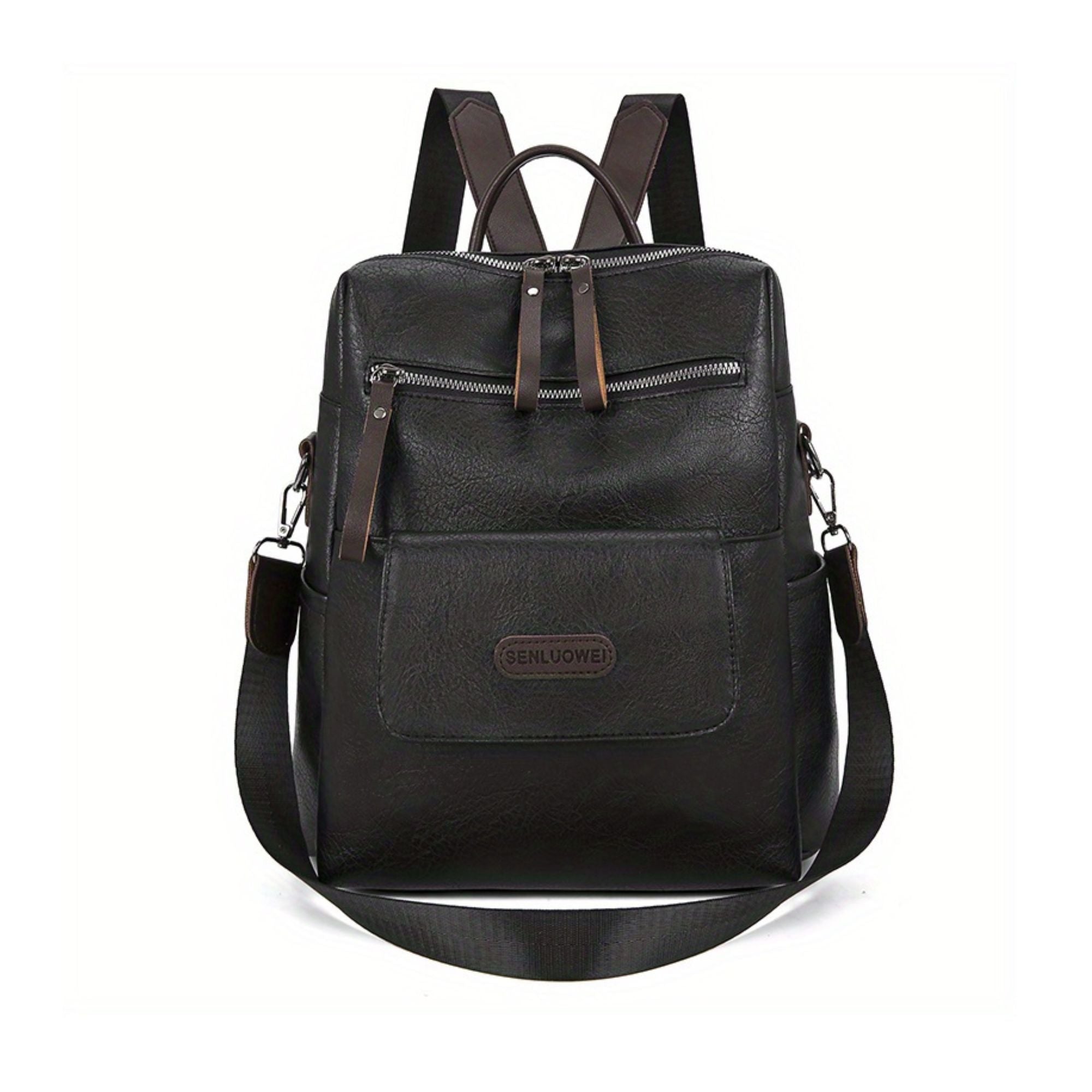 Chloe | Anti-Theft Leather Travel Backpack