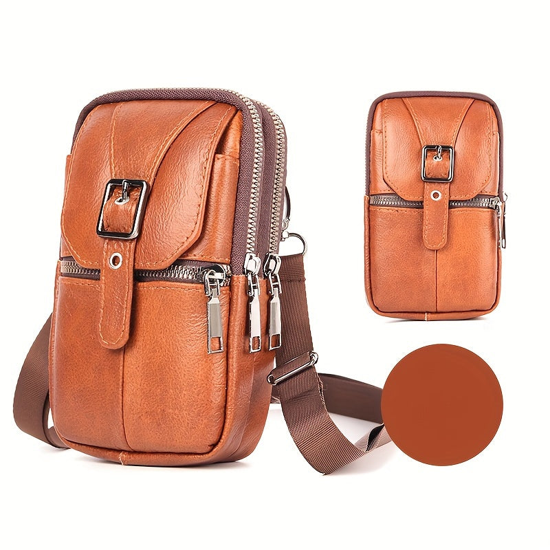 Amelia | Genuine Leather Anti-Theft Crossbody Bag