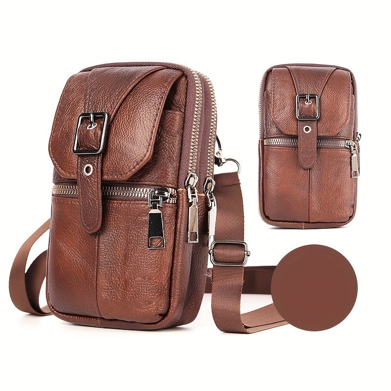 Amelia | Genuine Leather Anti-Theft Crossbody Bag