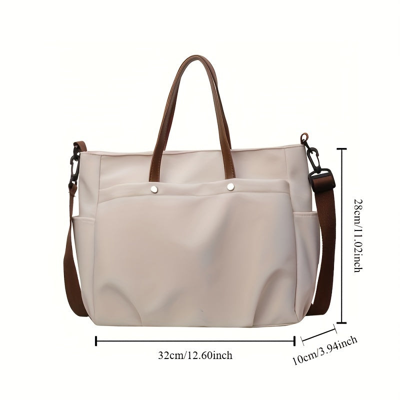 Samantha | Spacious Nylon Crossbody Bag