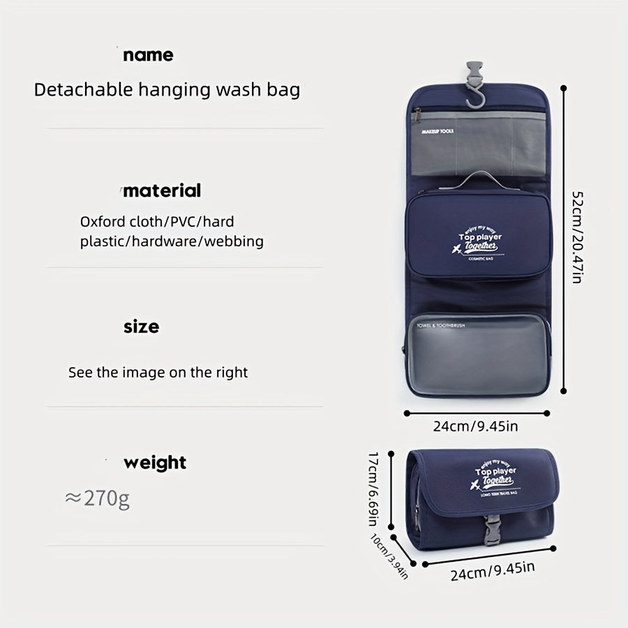 Waterproof Modular Travel Toiletry Bag