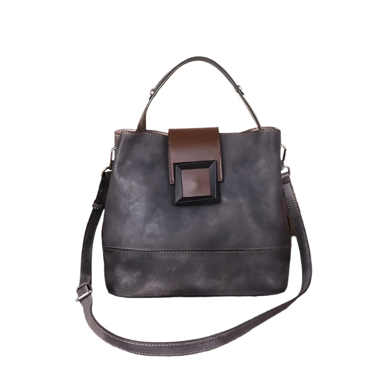 Evelyn | Women's Vintage Genuine Leather Crossbody Sling Handbag