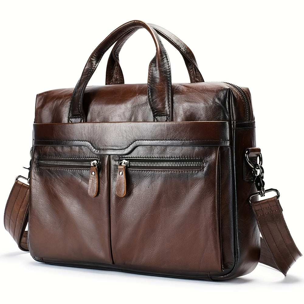 Santino | Casual Leather Laptop Bag