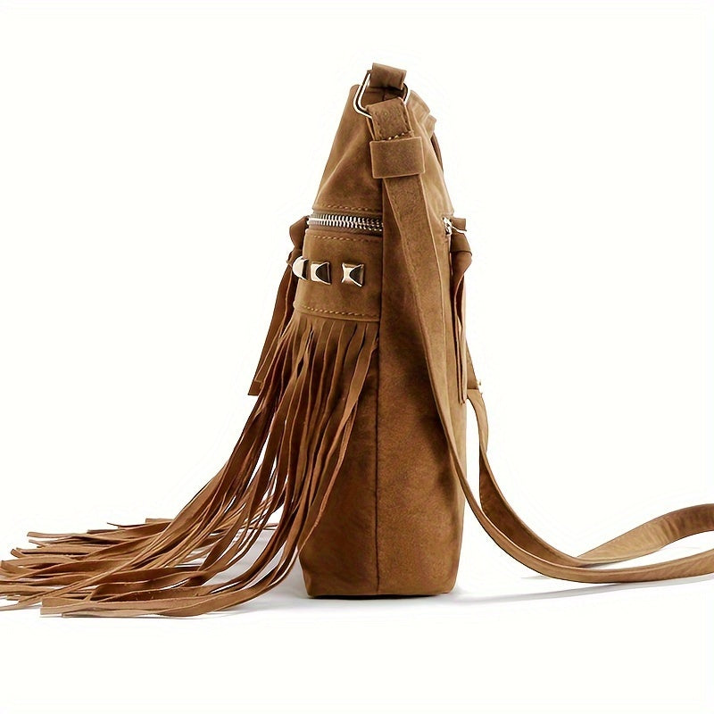 Renata | Vintage Fringe Crossbody Bag