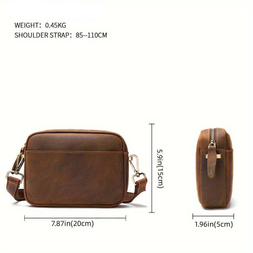 Noah | Premium Cowhide Leather Crossbody Sling Bag