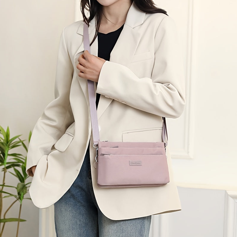 Caroline | Compact Multi-Layer Crossbody Bag