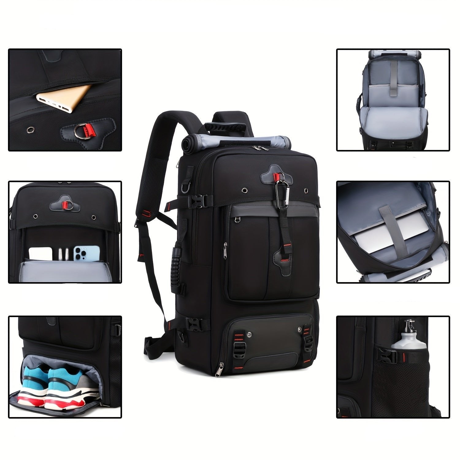 Damon | Men's Large-Capacity Waterproof Travel Backpack