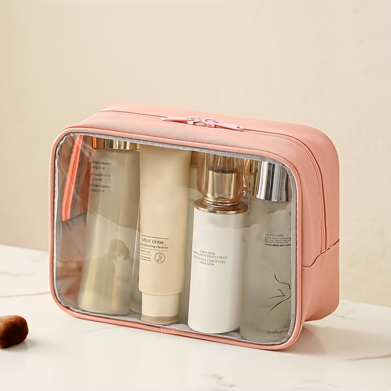 Olivia | Large Capacity Transparent Makeup Cosmetic Toiletry Bag