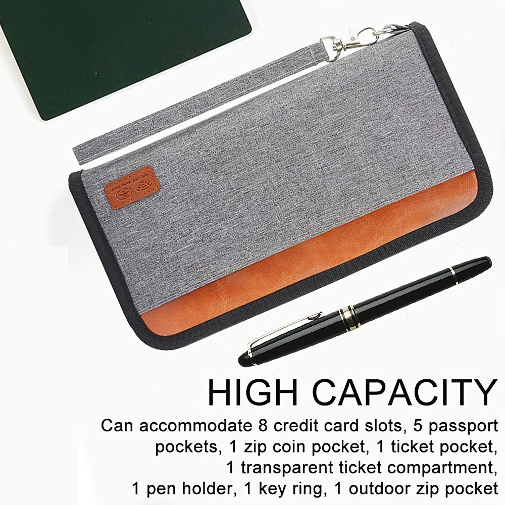 SecureTravel™ RFID Family Passport Organizer