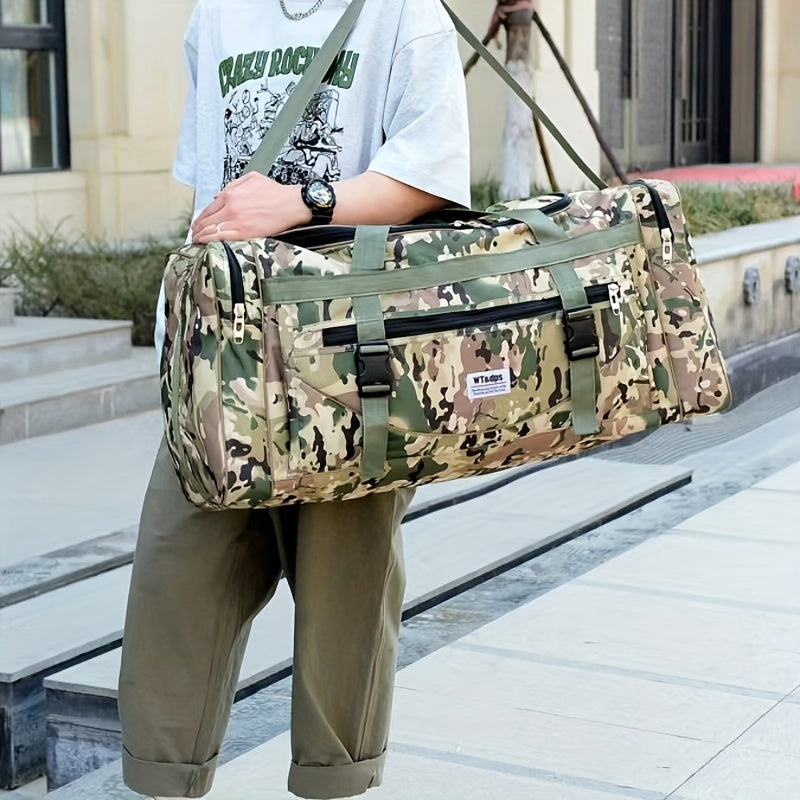 Camo Weekender Duffle Bag