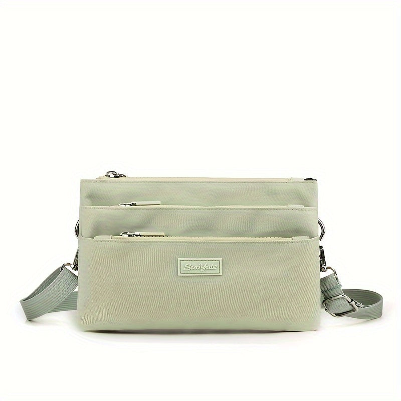 Caroline | Compact Multi-Layer Crossbody Bag