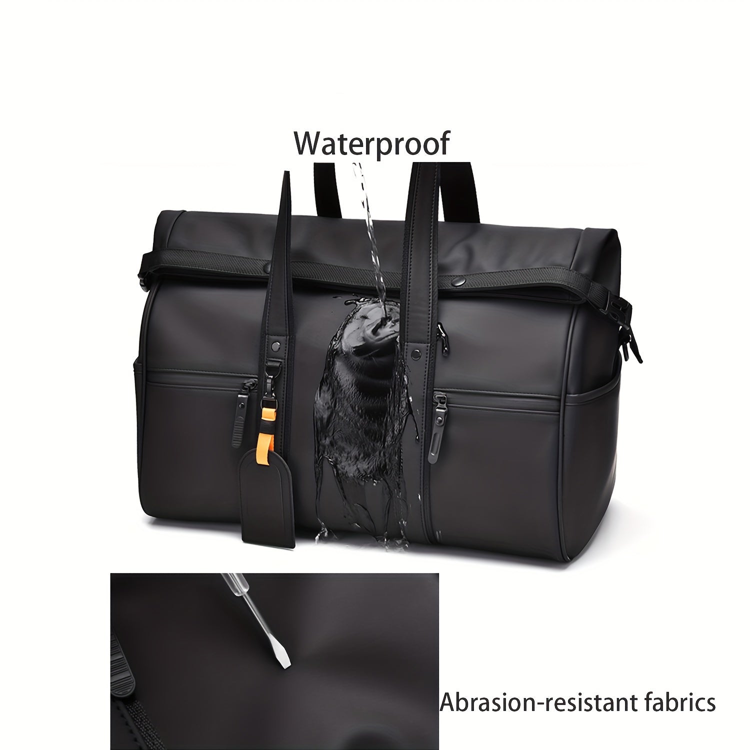 Large Capacity Travel Bag | Waterproof Business & Sports