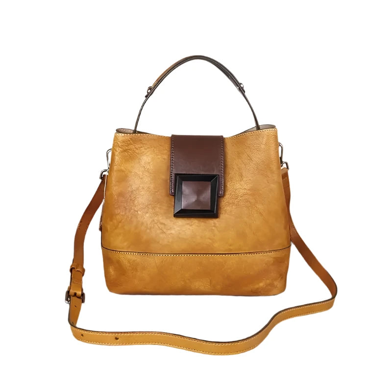 Evelyn | Women's Vintage Genuine Leather Crossbody Sling Handbag