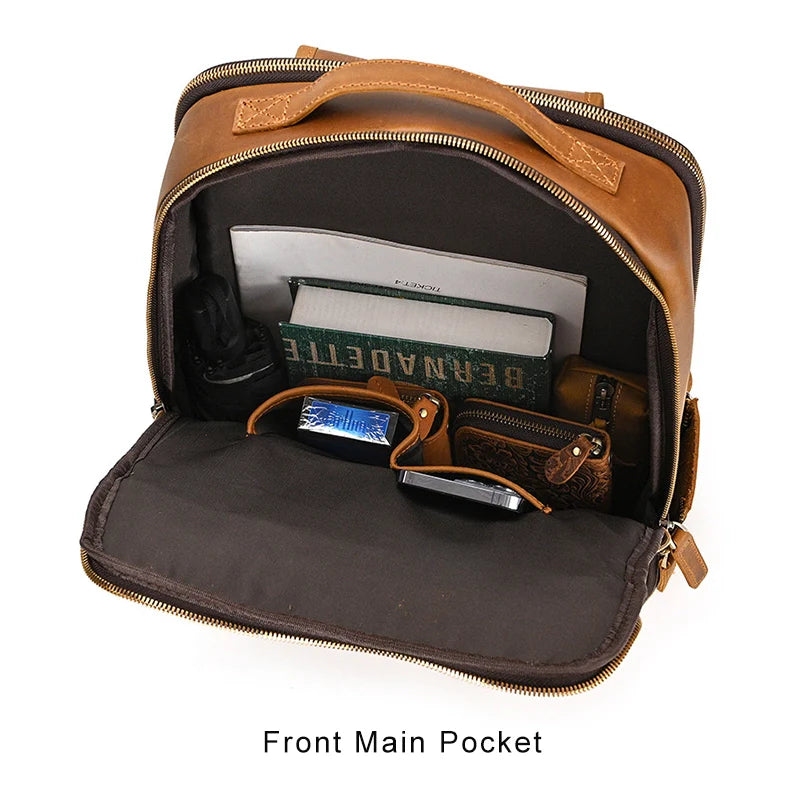 Quentin | Vintage Explorer Laptop Backpack