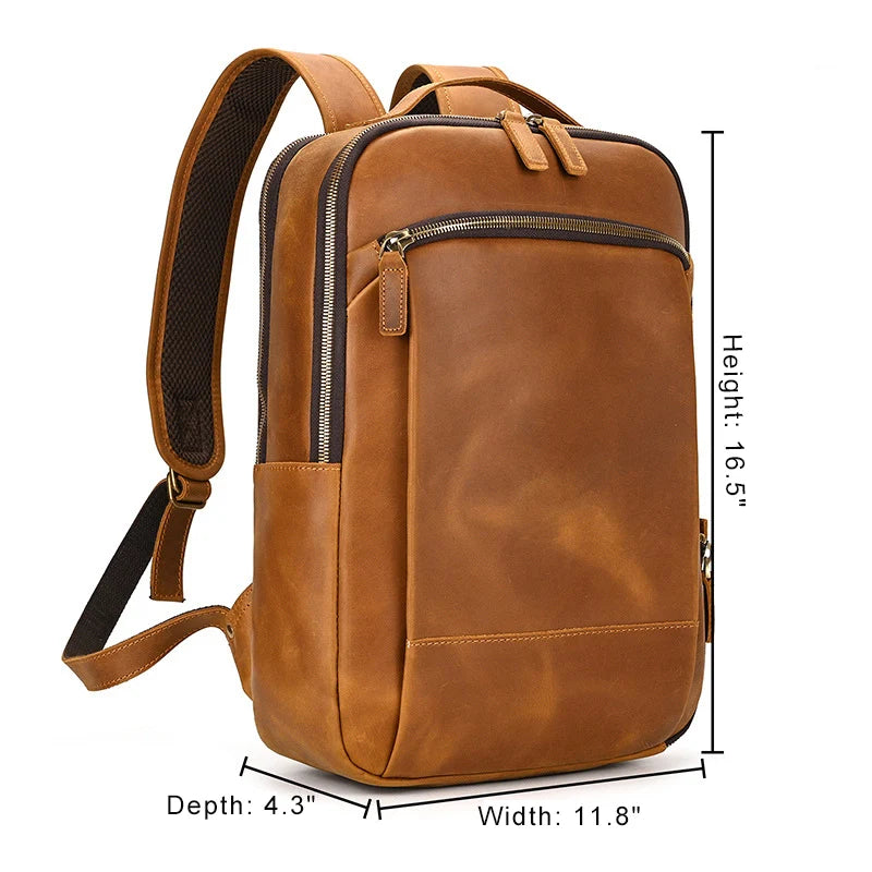 Quentin | Vintage Explorer Laptop Backpack