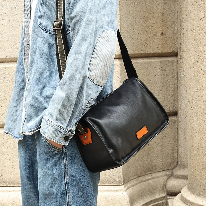 Zane | Classic Leather Urban Crossbody Bag