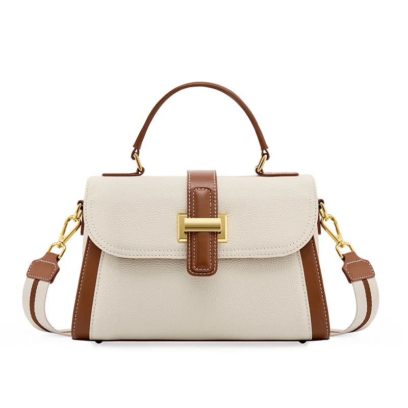 Marianne | Leather Top Handle Crossbody Bag