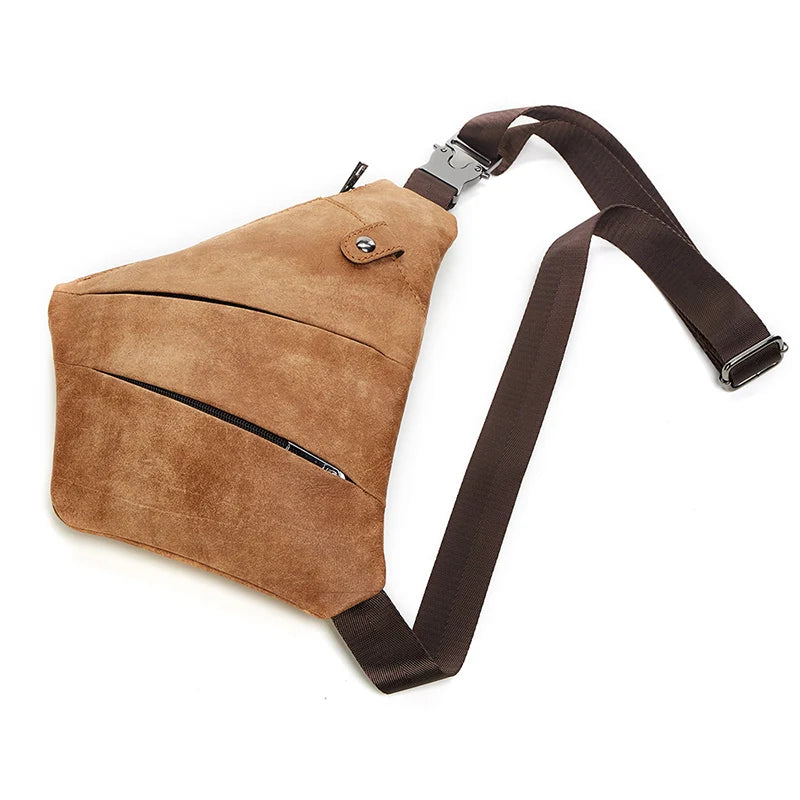 Riley | Urban Geometric Leather Crossbody Bag