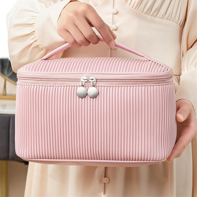 Sophie | Zipper Toast Travel Makeup Cosmetic Toiletry Bag