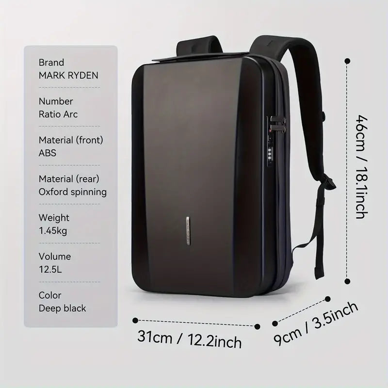 Logan | Large Capacity Anti-Theft Travel Hiking Rucksack Laptop Backpack