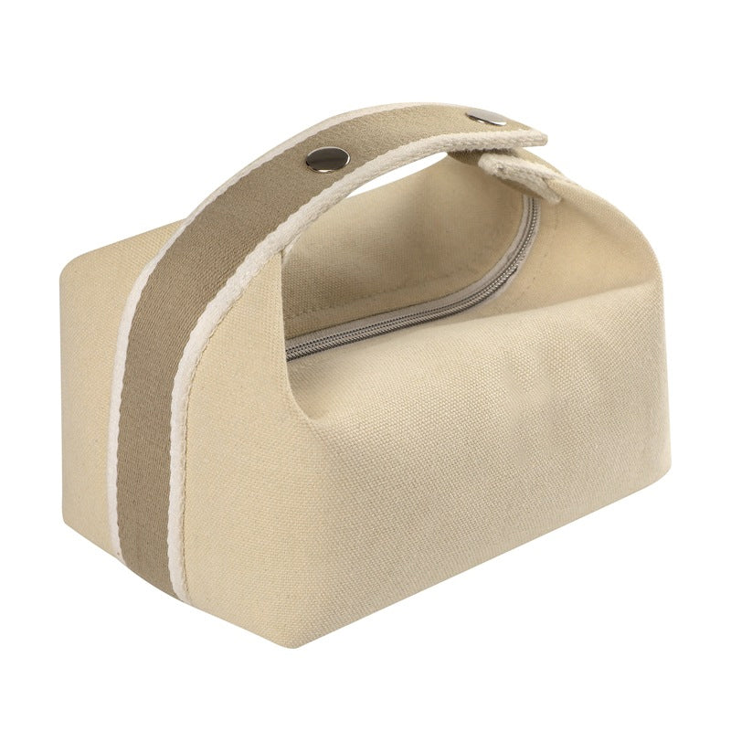 Compact Canvas Toiletry Organiser