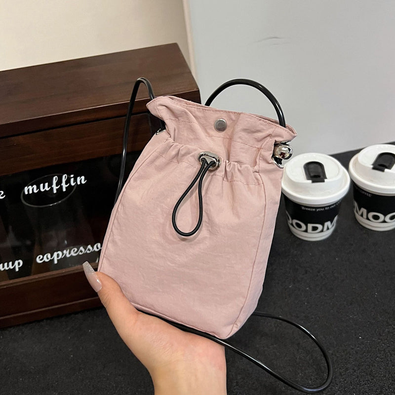 Olivia | Compact Drawstring Crossbody Bag