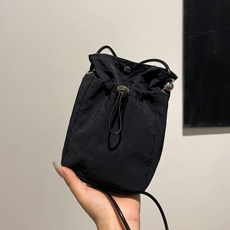 Olivia | Compact Drawstring Crossbody Bag