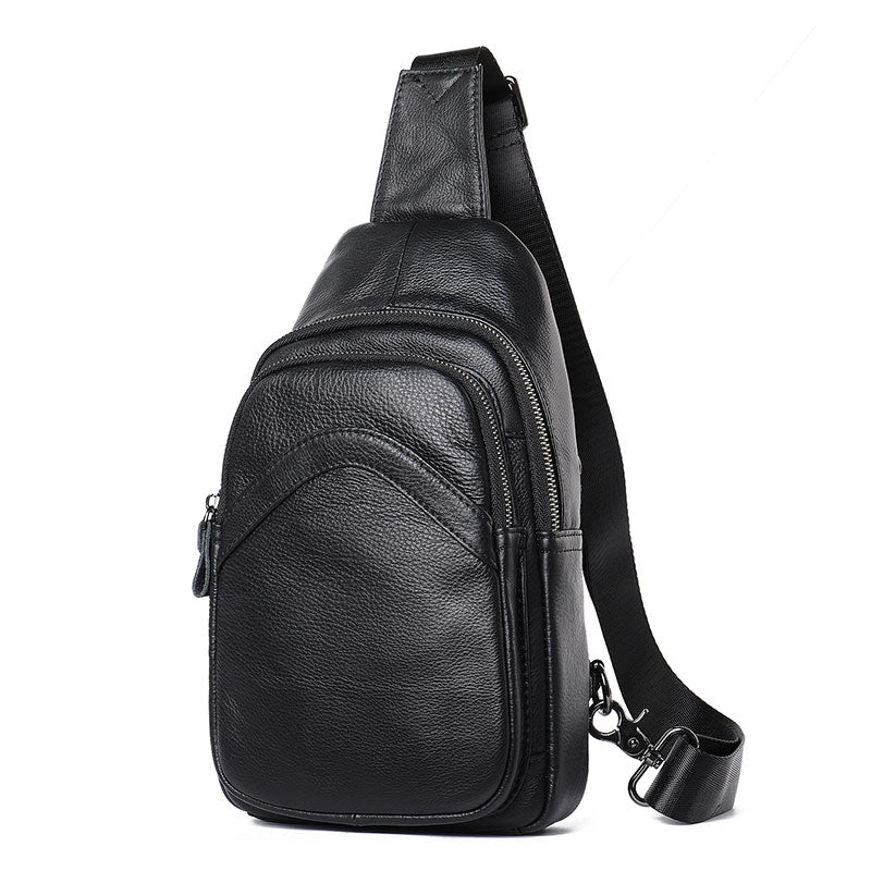 Harper | Men's Leather Sling Crossbody Bag