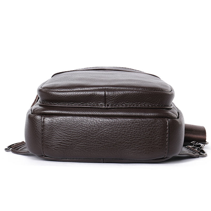 Harper | Men's Leather Sling Crossbody Bag