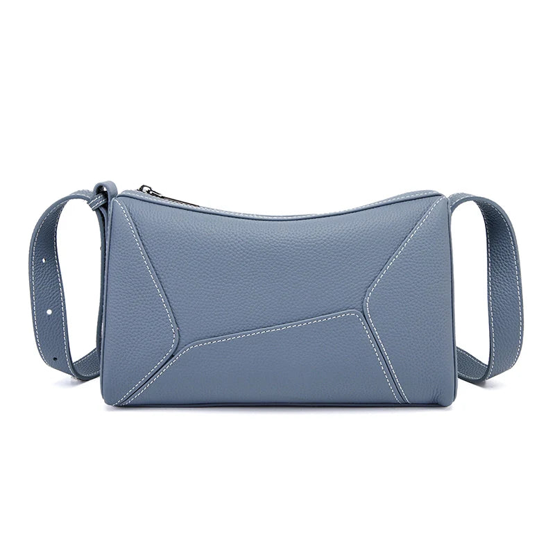 Gia | Classic Leather Crossbody Bag