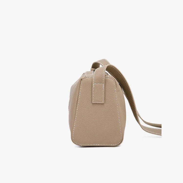 Gia | Classic Leather Crossbody Bag