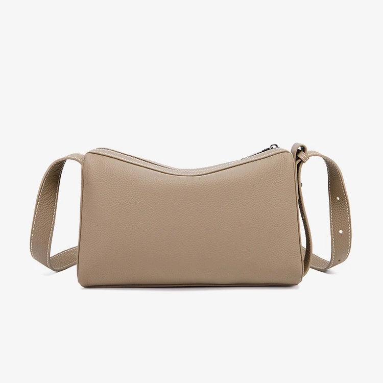 Gia | Classic Leather Crossbody Bag